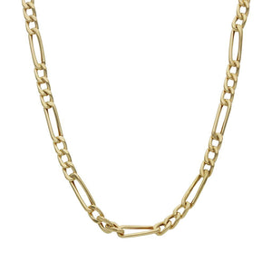 COLLAR ORO 18KL 3x1 - 3MM - Longitud - Peso: 50cm-7.70 gr 