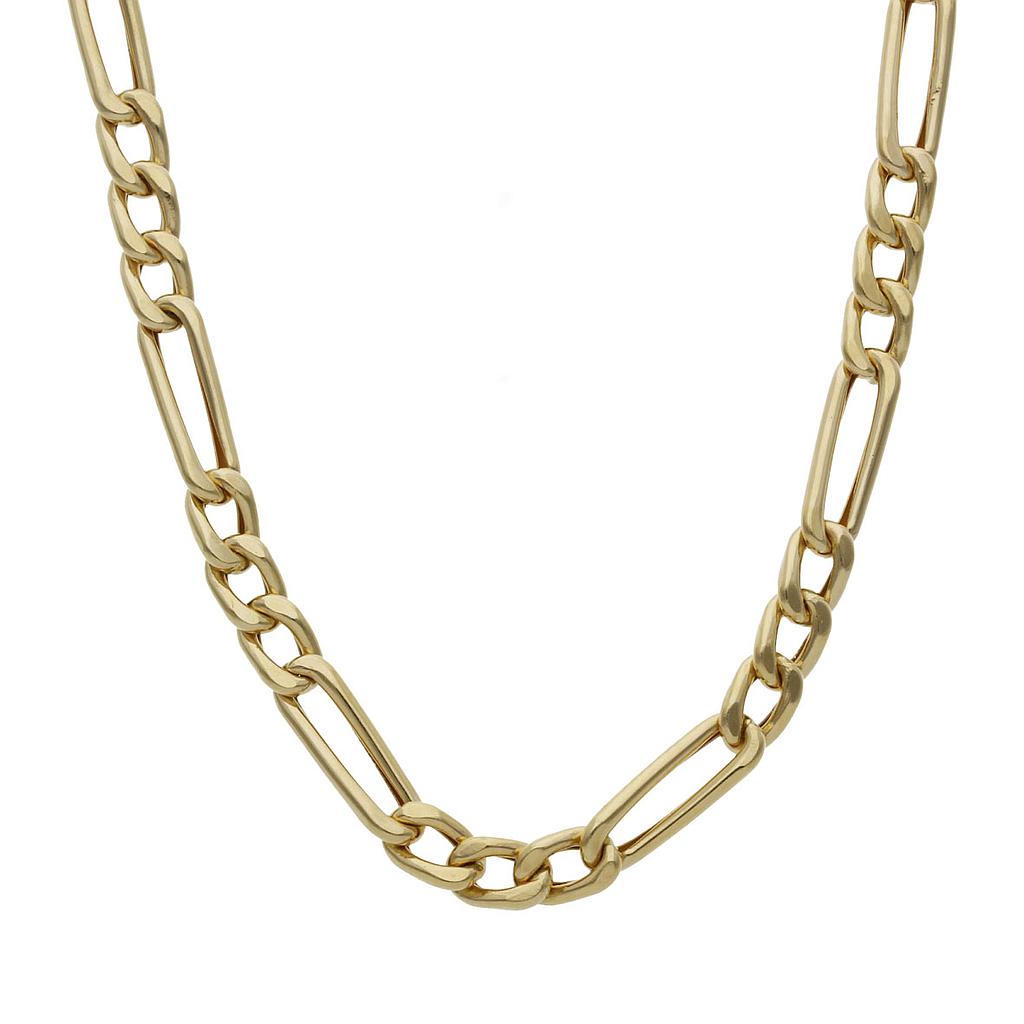 COLLAR ORO 18KL 3x1 - 4.50MM - Longitud - Peso: 60cm-17.85 gr 