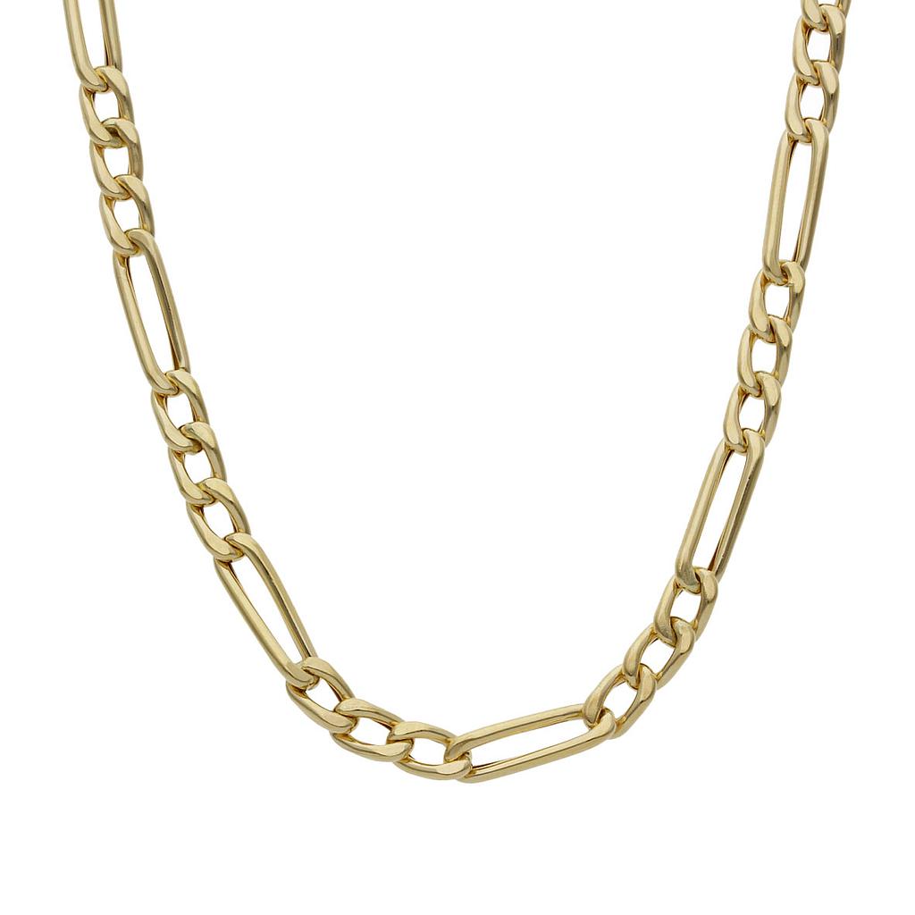 COLLAR ORO 18KL 3x1 - 4MM - Longitud - Peso: 60cm-14.25 gr 