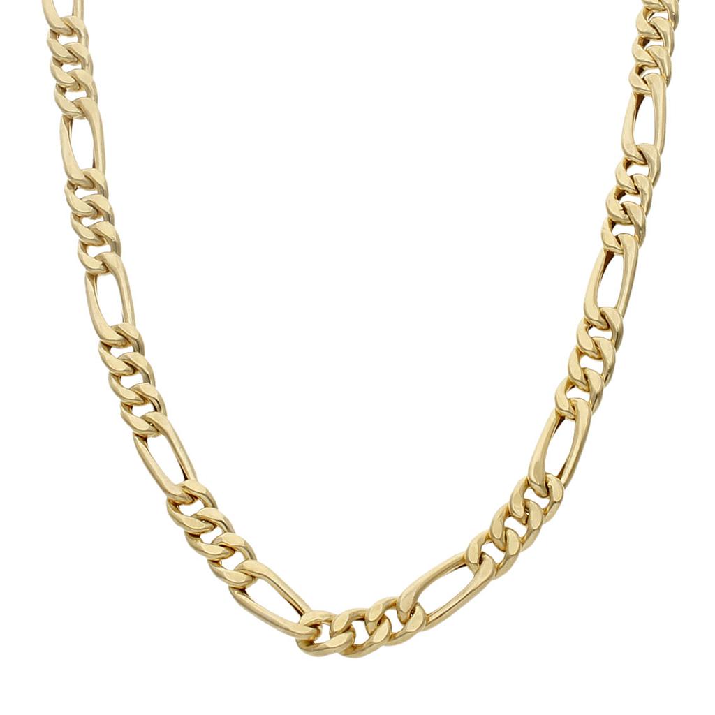 COLLAR ORO 18KL 3x1 - 7MM - Longitud - Peso: 60cm-35.10 gr 