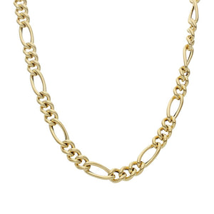 COLLAR ORO 18KL 3x1 HUECO - 7MM - Longitud - Peso: 50cm-10.85 gr 