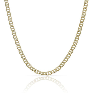 COLLAR ORO 18KL ANCLA - 3MM - Longitud - Peso: 45cm-7.50 gr 