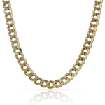 COLLAR ORO 18KL BARBADO HUECO - 5.50MM - Longitud - Peso: 50cm-14.40 gr 