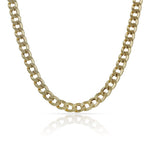 COLLAR ORO 18KL BARBADO HUECO - 5MM - Longitud - Peso: 60cm-13.85 gr 