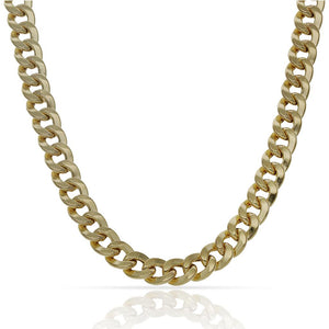 COLLAR ORO 18KL BARBADO HUECO - 6.50MM - Longitud - Peso: 50cm-18.45 gr 