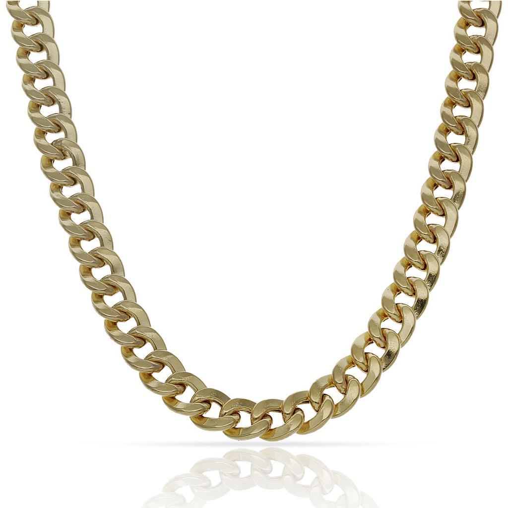 COLLAR ORO 18KL BARBADO HUECO - 6.50MM - Longitud - Peso: 60cm-23.10 gr 