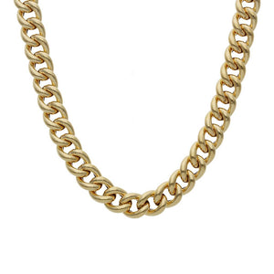 COLLAR ORO 18KL BARBADO HUECO - 6MM - Longitud - Peso: 60cm-10.65 gr 