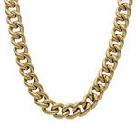 COLLAR ORO 18KL BARBADO HUECO - 8MM - Longitud - Peso: 50cm-14.90 gr 