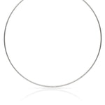 COLLAR ORO 18KL BLANCO 2MM - Peso: 15.65 gr 