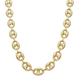 COLLAR ORO 18KL CALABROTE HUECO - 12MM - Longitud - Peso: 60cm-56.25 gr 