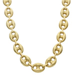 COLLAR ORO 18KL CALABROTE HUECO - 14MM - Longitud - Peso: 60cm-48.50 gr 