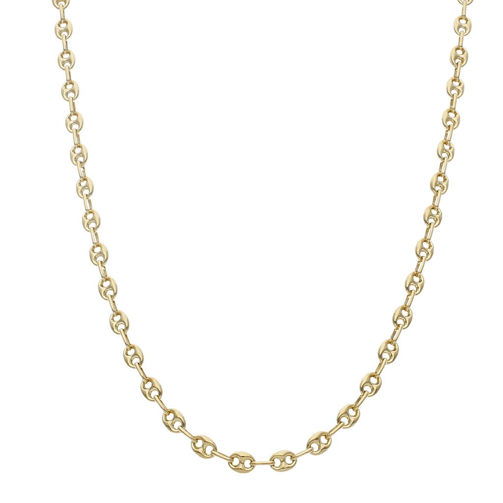 COLLAR ORO 18KL CALABROTE HUECO - 5MM - Longitud - Peso: 60cm-14.50 gr 