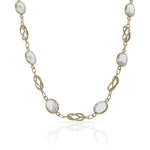 COLLAR ORO 18KL CIRCONITAS - Longitud - Peso: 50cm-13.30 gr 