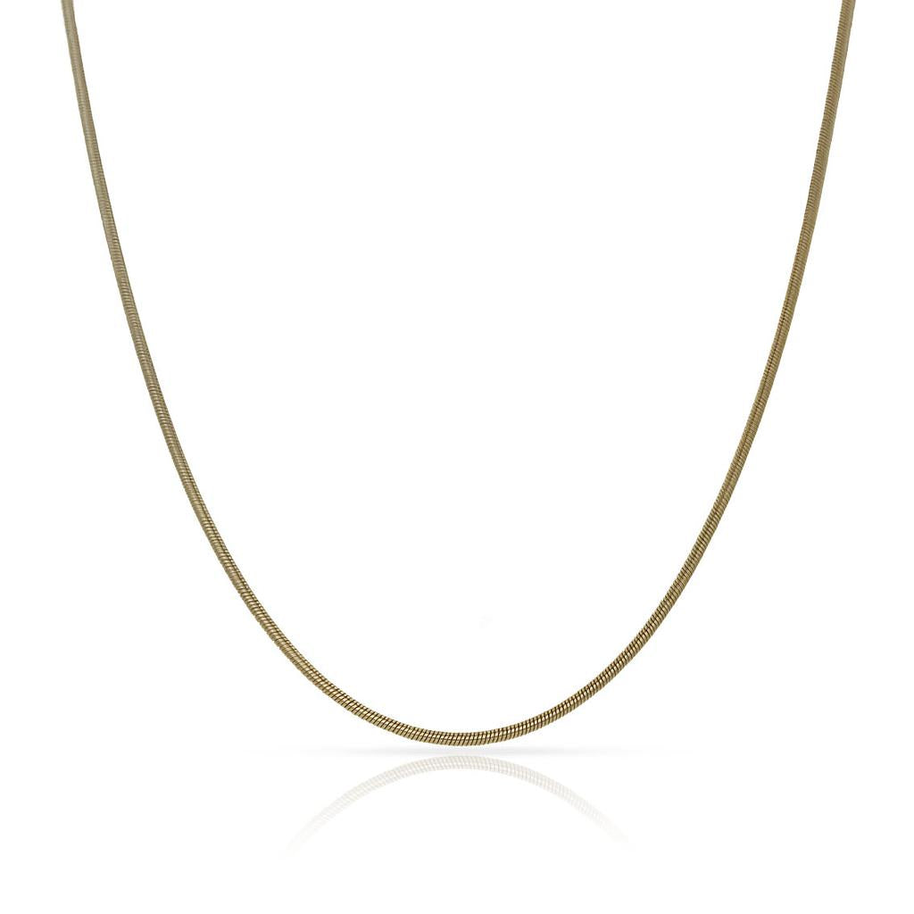 COLLAR ORO 18KL COLA TOPO AMARILLO - Longitud - Peso: 45cm-4.60 gr 