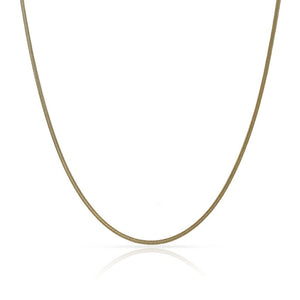 COLLAR ORO 18KL COLA TOPO AMARILLO - Longitud - Peso: 50cm-5.45 gr 