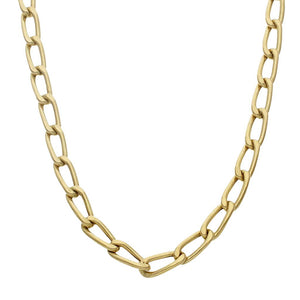 COLLAR ORO 18KL FIGARO - 7MM - Longitud - Peso: 55cm-28.35 gr 
