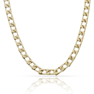 COLLAR ORO 18KL FUNDIDO - 4MM - Longitud - Peso: 50cm-23.55 gr 