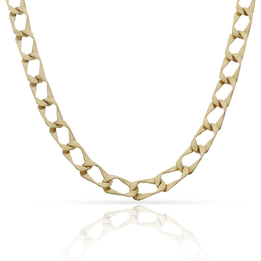COLLAR ORO 18KL FUNDIDO - 5MM - Longitud - Peso: 60cm-20.20 gr 