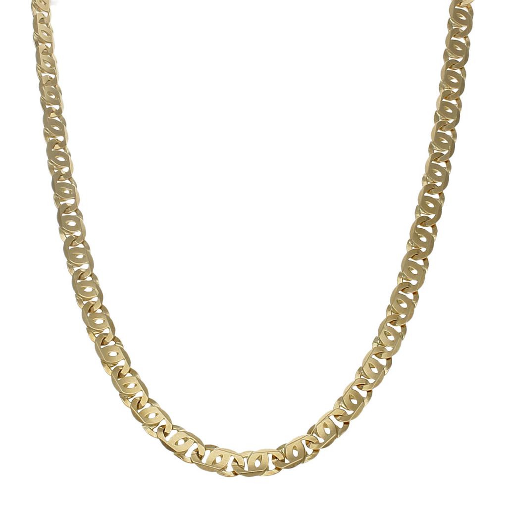 COLLAR ORO 18KL FUNDIDO - 6MM - Longitud - Peso: 50cm-31.90 gr 