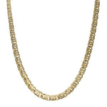 COLLAR ORO 18KL FUNDIDO - 6MM - Longitud - Peso: 60cm-38.85 gr 