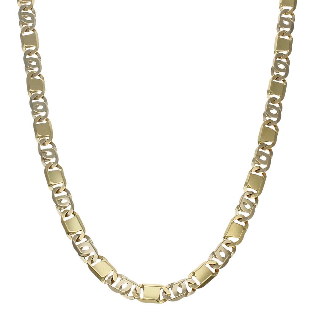 COLLAR ORO 18KL FUNDIDO - 7MM - Longitud - Peso: 50cm-45.65 gr 