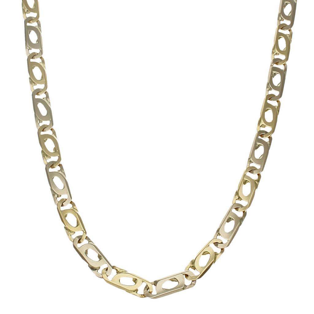 COLLAR ORO 18KL FUNDIDO - 7MM - Longitud - Peso: 50cm-48.00 gr 