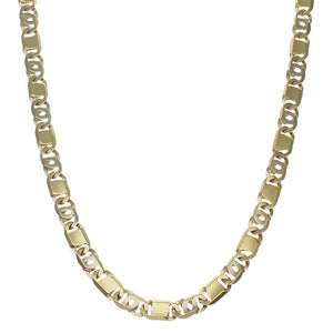 COLLAR ORO 18KL FUNDIDO - 7MM - Longitud - Peso: 60cm-55.65 gr 