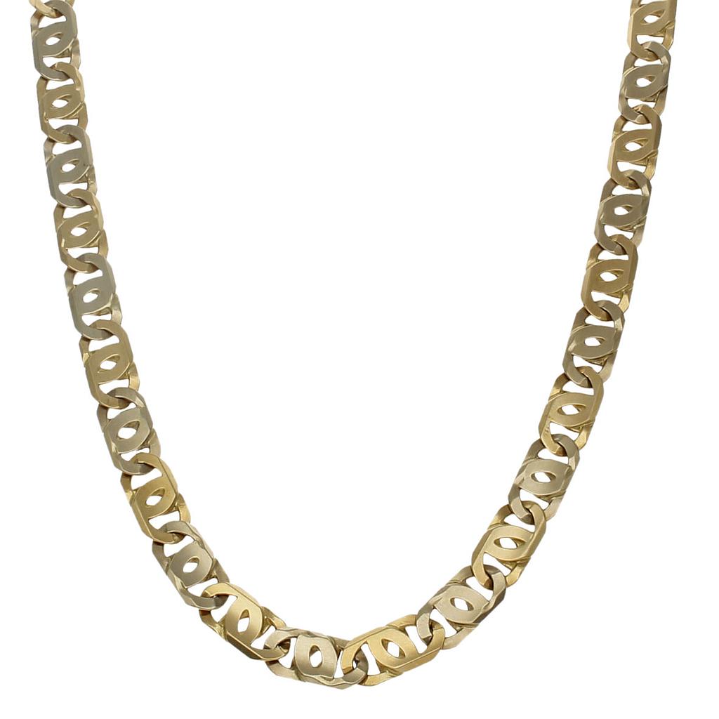 COLLAR ORO 18KL FUNDIDO - 8MM - Longitud - Peso: 60cm-50.10 gr 