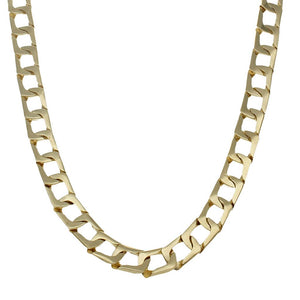 COLLAR ORO 18KL FUNDIDO 9MM - Longitud - Peso: 50cm-82.35 gr 