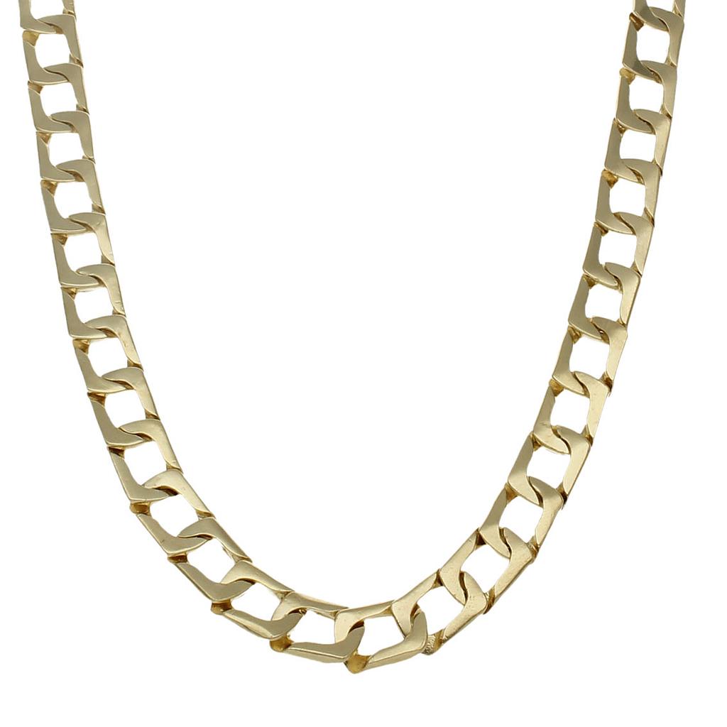 COLLAR ORO 18KL FUNDIDO 9MM - Longitud - Peso: 60cm-96.05 gr 