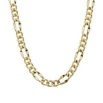 COLLAR ORO 18KL HUECO 3x1 - 4.50 MM - Longitud - Peso: 60cm-11.40 gr 