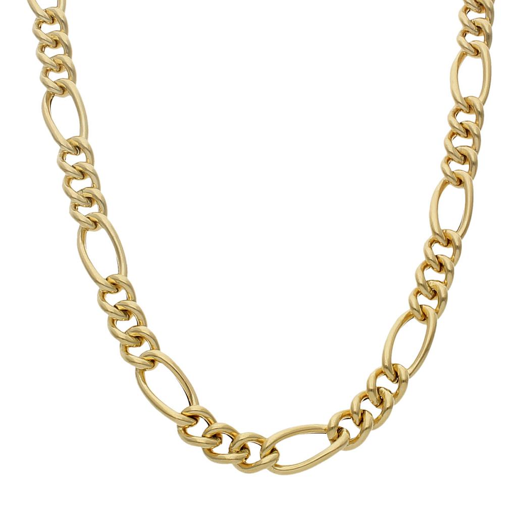 COLLAR ORO 18KL HUECO 3x1 - 8.50MM - Longitud - Peso: 50cm-13.20 gr 