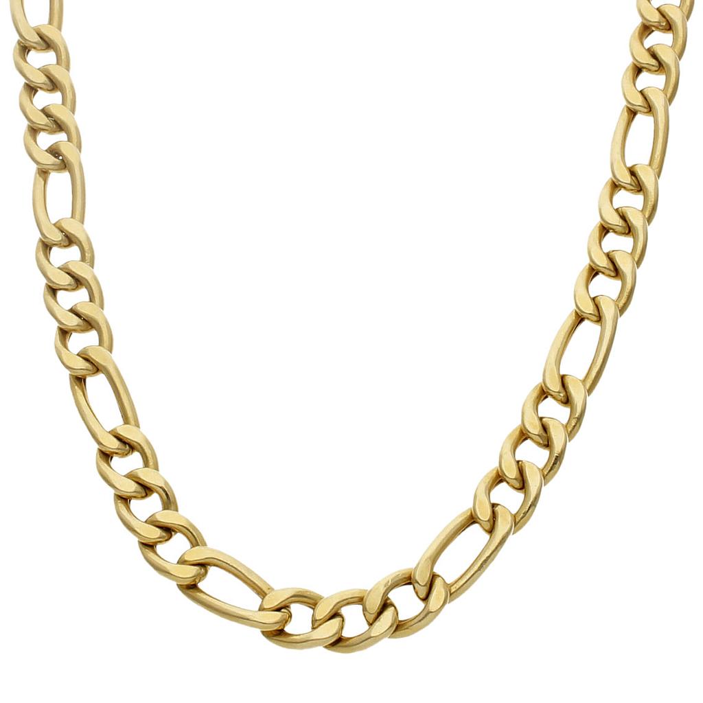 COLLAR ORO 18KL HUECO 3x1 - 9MM - Longitud - Peso: 60cm-48.25 gr 