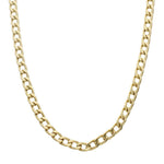 COLLAR ORO 18KL HUECO BARBADO - 6MM - Longitud - Peso: 60cm-26.85 gr 