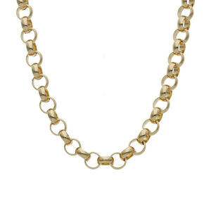 COLLAR ORO 18KL HUECO ROLOT - 5.50MM - Longitud - Peso: 50cm-7.75 gr 