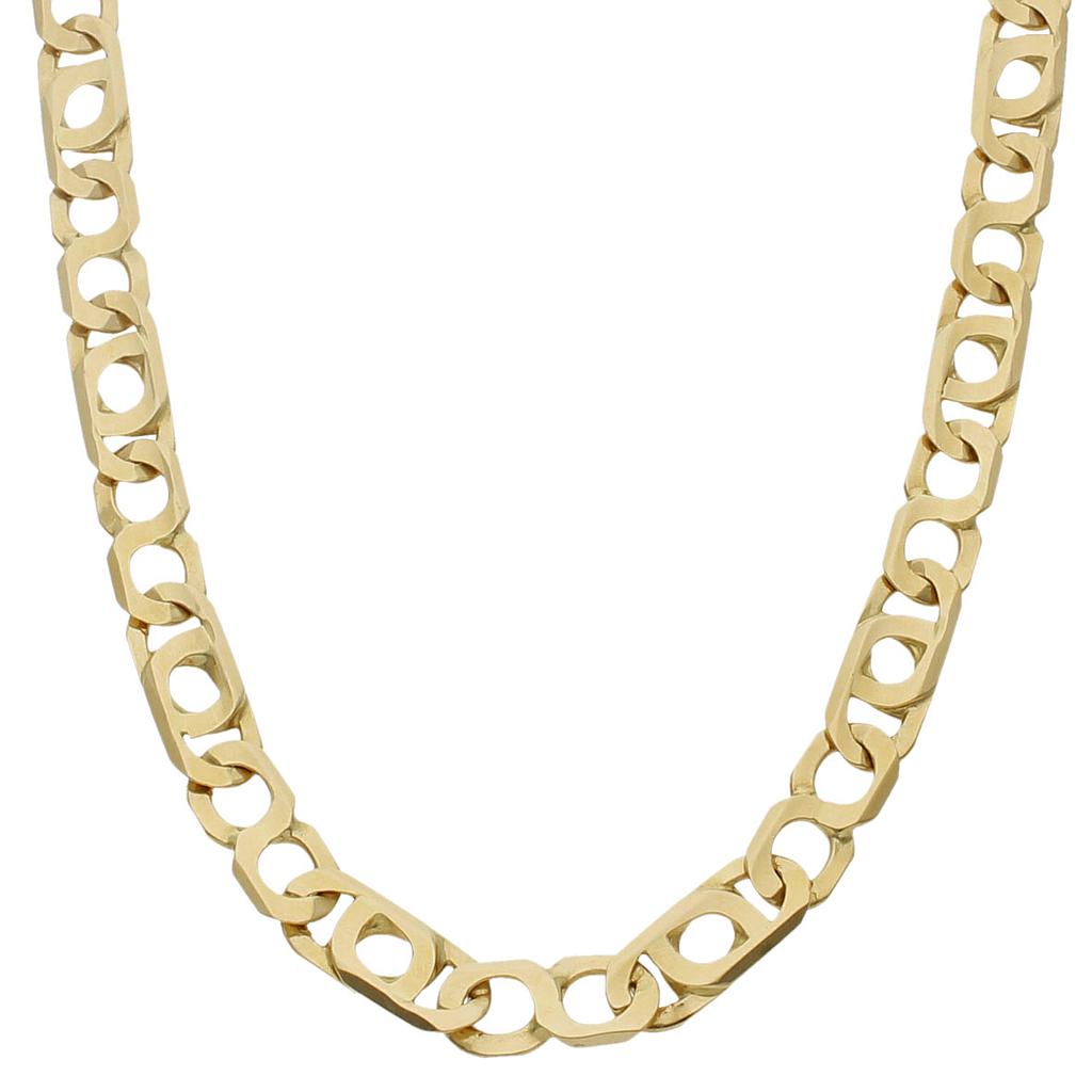 COLLAR ORO 18KL MACIZO - 8.50MM - Longitud - Peso: 60cm-77.90 gr 