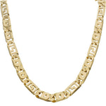 COLLAR ORO 18KL MACIZO - 9.50MM - Longitud - Peso: 60cm-108.65 gr 