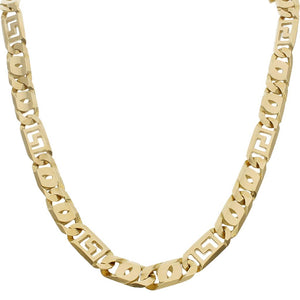 COLLAR ORO 18KL MACIZO - 9.50MM - Longitud - Peso: 60cm-108.65 gr 