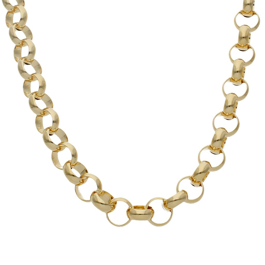 COLLAR ORO 18KL ROLOT - 10MM - Longitud - Peso: 50cm-17.90 gr 