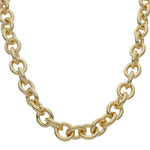 COLLAR ORO 18KL ROLOT HUECO - 12MM - Longitud - Peso: 60cm-30.00 gr 