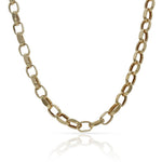 COLLAR ORO 18KL ROLOT HUECO - 4.50MM - Longitud - Peso: 50cm-8.25 gr 