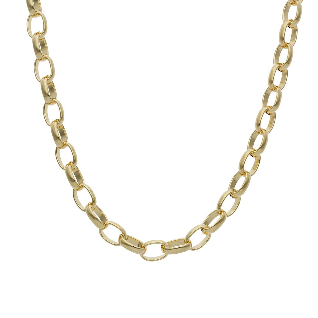 COLLAR ORO 18KL ROLOT HUECO - 4.50MM - Longitud - Peso: 60cm-5.65 gr 