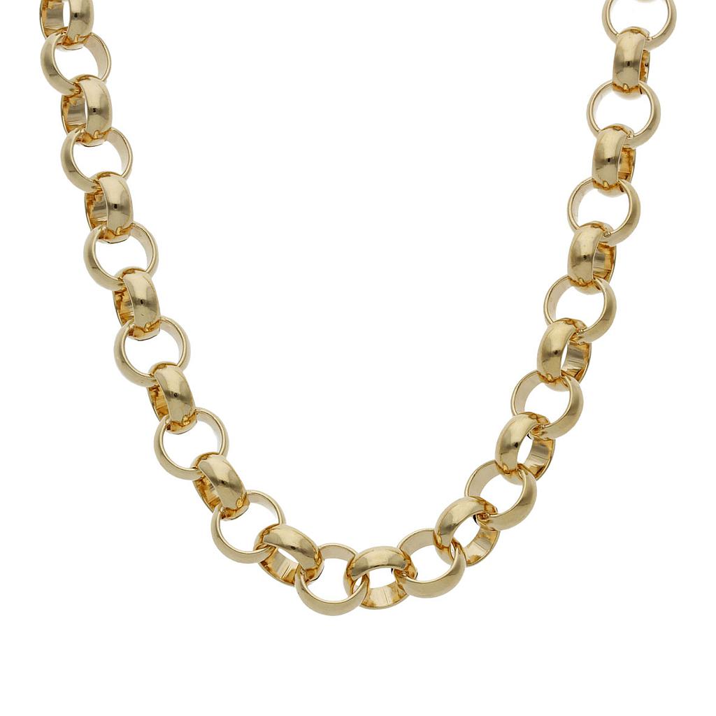 COLLAR ORO 18KL ROLOT HUECO - 7MM - Longitud - Peso: 50cm-13.10 gr 