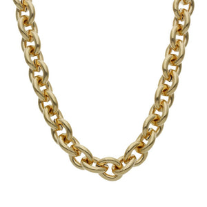 COLLAR ORO 18KL ROLOT HUECO - 8MM - Longitud - Peso: 60cm-15.75 gr 