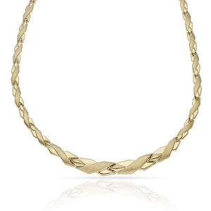 COLLAR ORO 18KL TROQUELADO - Peso: 14.35 gr 