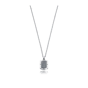 Collar Viceroy Acero Placa 15002C01010