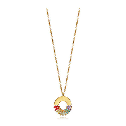 Collar Viceroy Elegant VCD Plata de Ley 925 Bañado en Oro 15109C000-36