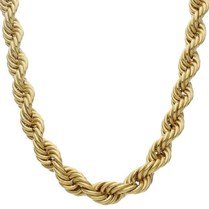 CORDON ORO 18KL SALOMONICO - 12MM - Longitud - Peso: 60cm-104.30 gr 