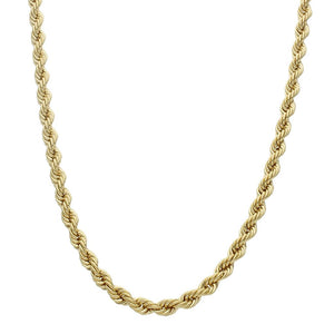 CORDON ORO 18KL SALOMONICO - 6MM - Longitud - Peso: 50cm-15.10 gr 