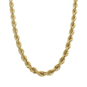 CORDON ORO 18KL SALOMONICO - 7.50MM - Longitud - Peso: 60cm-39.85 gr 